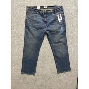 Men’s Levis Denizen Blue Jeans 285 Relaxed Fit Flex Fabric 42x30 New